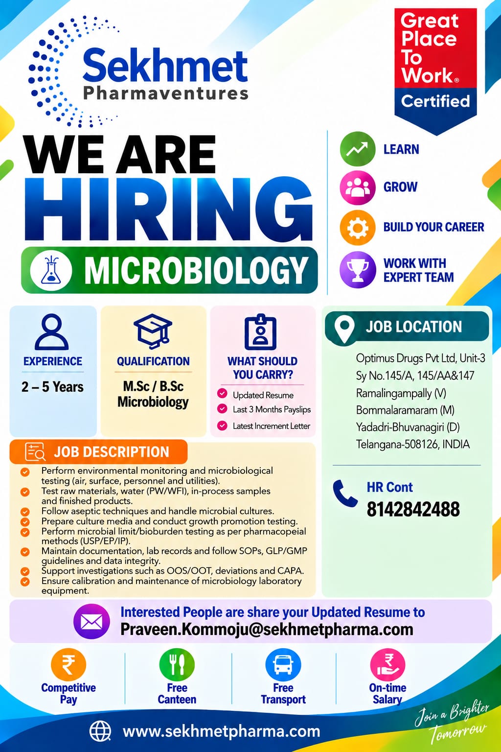 Optimus Drugs Pvt. Ltd.
